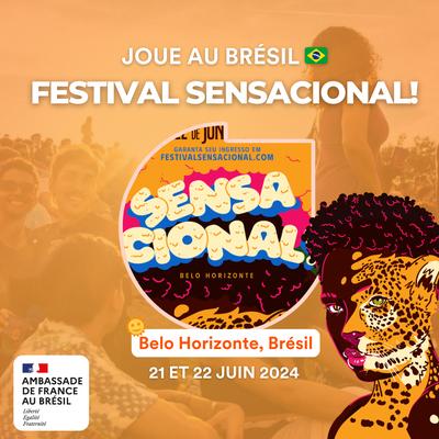 🇧🇷🇫🇷Festival Brésil - Artistes Français / Joue au Festival Sensacional